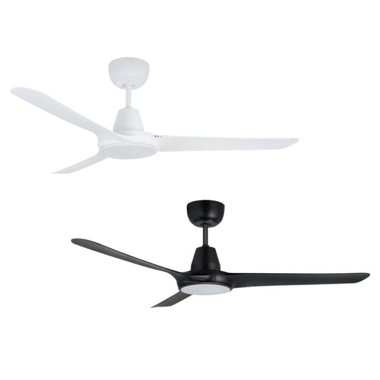 Ventair SPYDA-EC - 3 Blade 56" 1400mm EC Ceiling Fan with Switchable CCT LED Light-FANS-Ventair