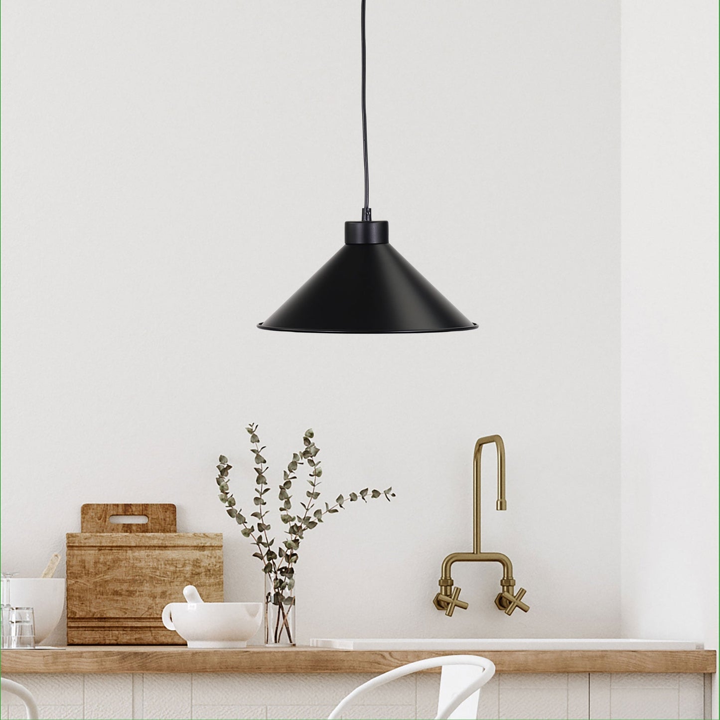 Victoriana DIY Pendant Black Steel - OL2270/30BK-DIY Pendants & Cords-Oriel Lighting