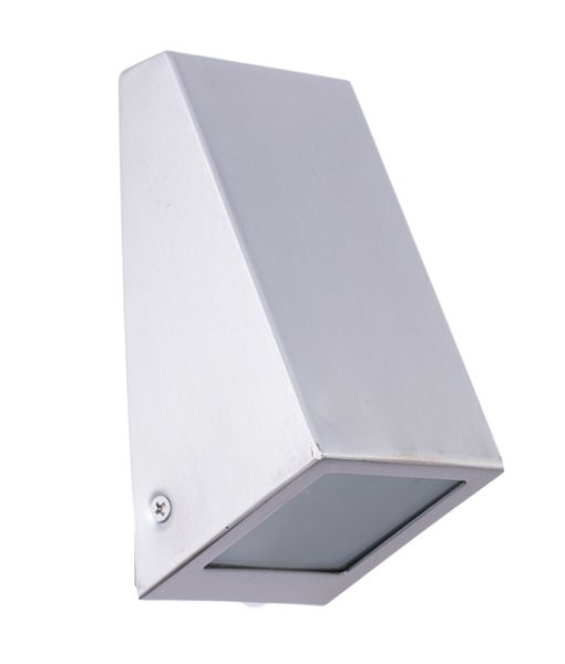 WEDGE Exterior Wall Light 316 Stainless Steel IP44 - WEDGEGSS-Exterior Wall Lights-CLA Lighting