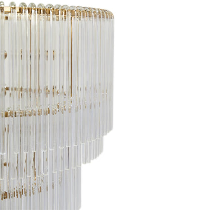 Zara Pendant - 3 Tier Brass-Pendant Light-Cafe Lighting and Living