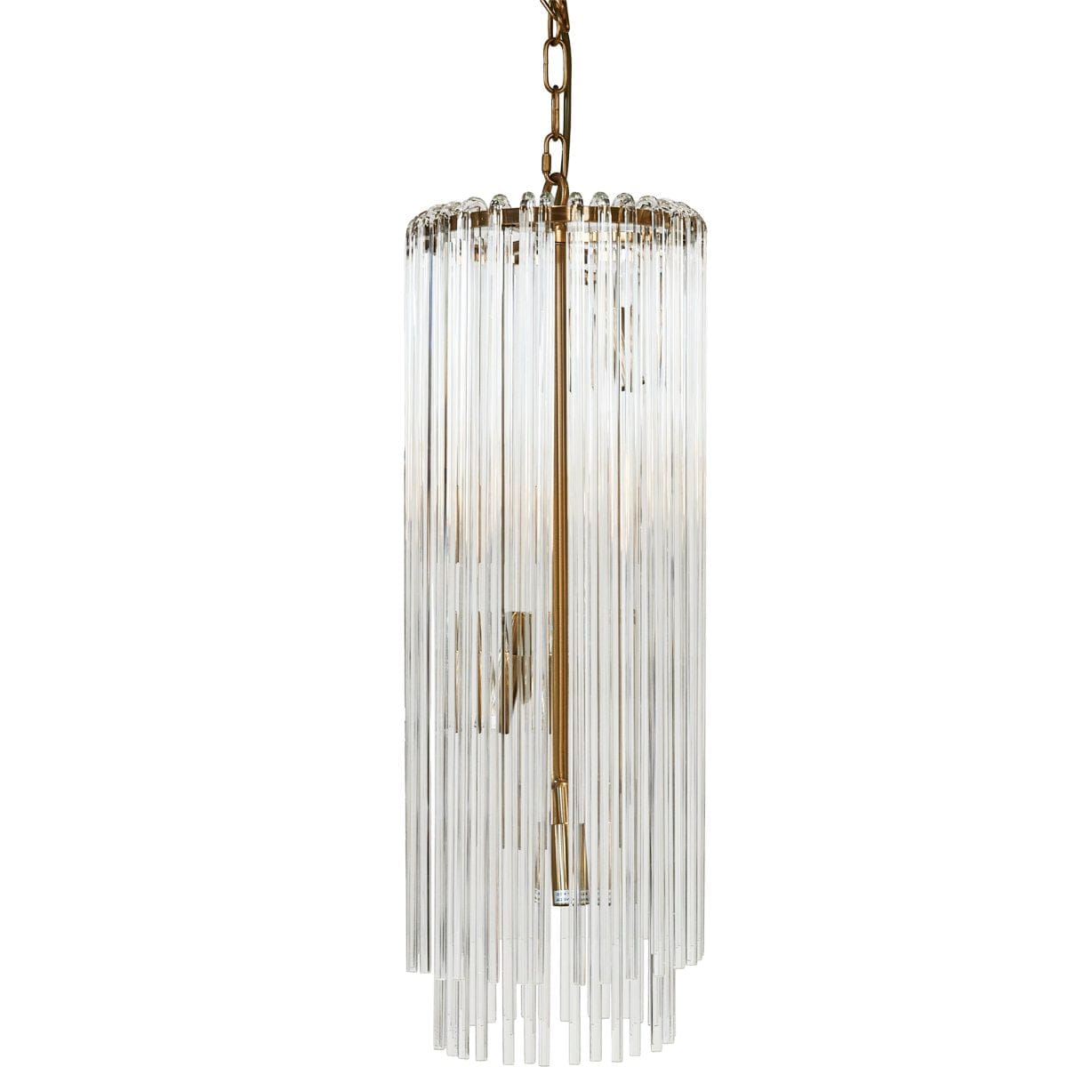 Cafe Lighting ZARA Brass - 4 Light Long Pendant-Pendant Light-Cafe Lighting and Living